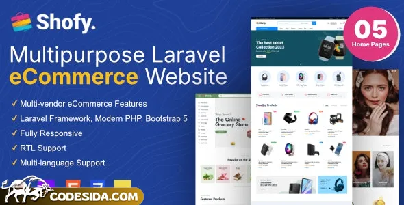 Shofy v1.2.1 - eCommerce & Multivendor Marketplace Laravel Platform - nulled