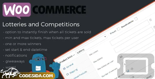 WooCommerce Lottery v2.2.2 - Prizes and Lotteries