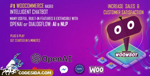 WoowBot v13.8.7 - Chat Bot for WooCommerce