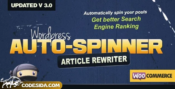 Wordpress Auto Spinner 3.20.0 - Articles Rewriter