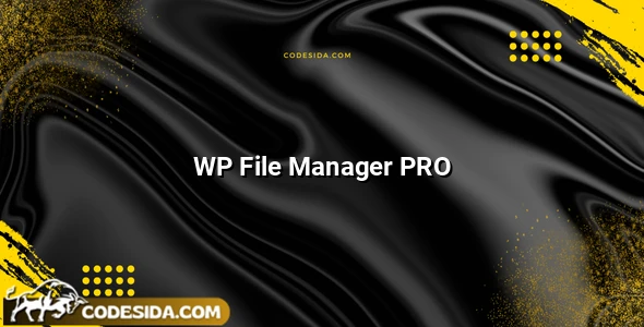 WP File Manager PRO v8.3.7