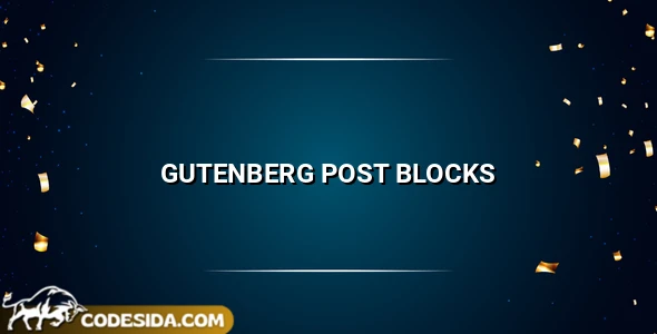 PostX Pro v1.6.7 - Gutenberg Post Blocks