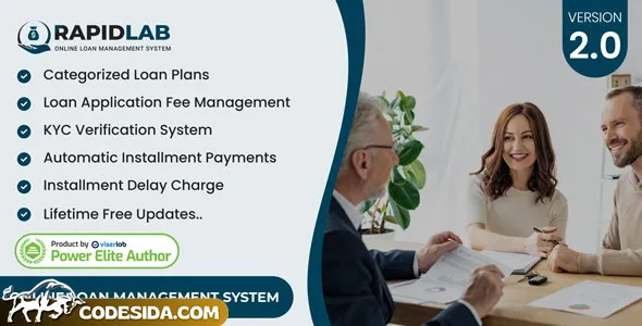 RapidLab v2.0 - Online Loan Management System - nulled
