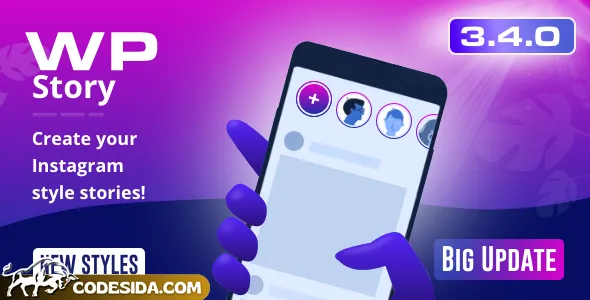WP Story Premium v3.5.0.1 - Instagram Style Stories For WordPress