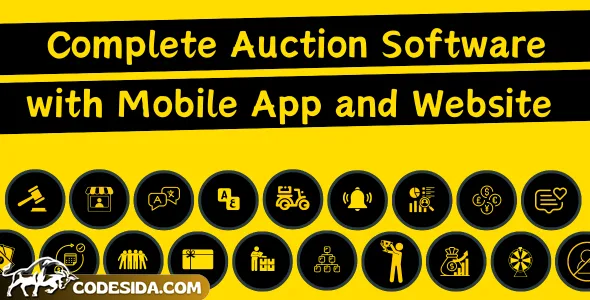 Complete Auction & Bidding Platform - All-in-One Auction for Your Auction Business & Auction House v4.9