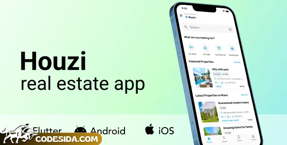 Houzi real estate app v1.4.2