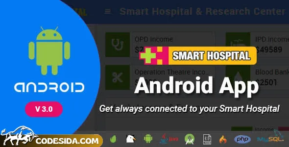 Smart Hospital Android App v3.0 - Mobile Application for Smart Hospital