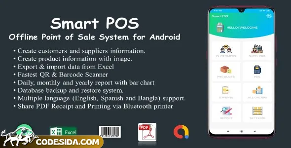 Smart POS v7.7 - Offline Point of Sale System for Android