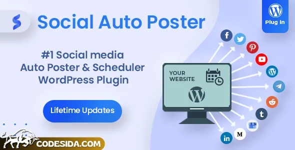 Social Auto Poster v5.4.3 - WordPress Plugin